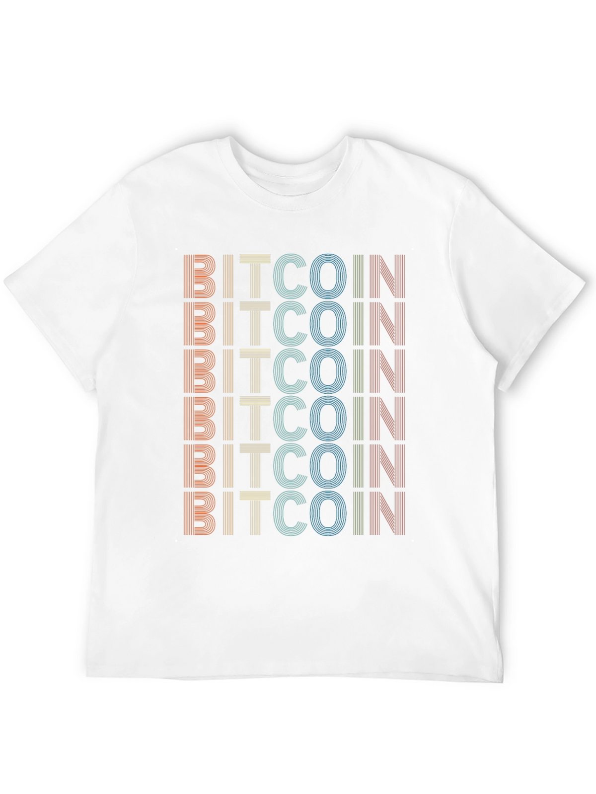 Retro Bitcoin T-Shirt - Cryptocurrency Enthusiast Tee