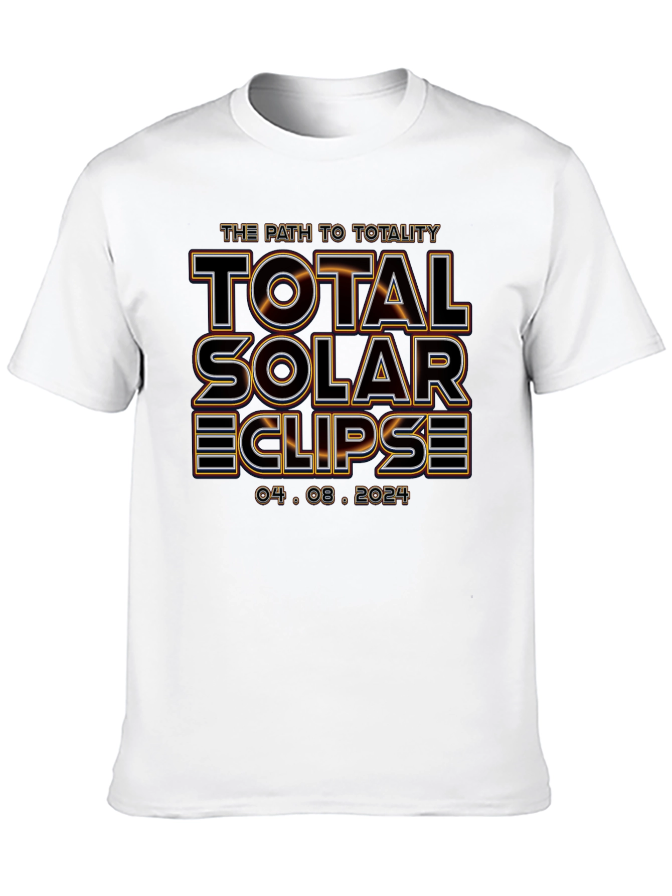Total Solar Eclipse 2024 Path to Totality T-Shirt
