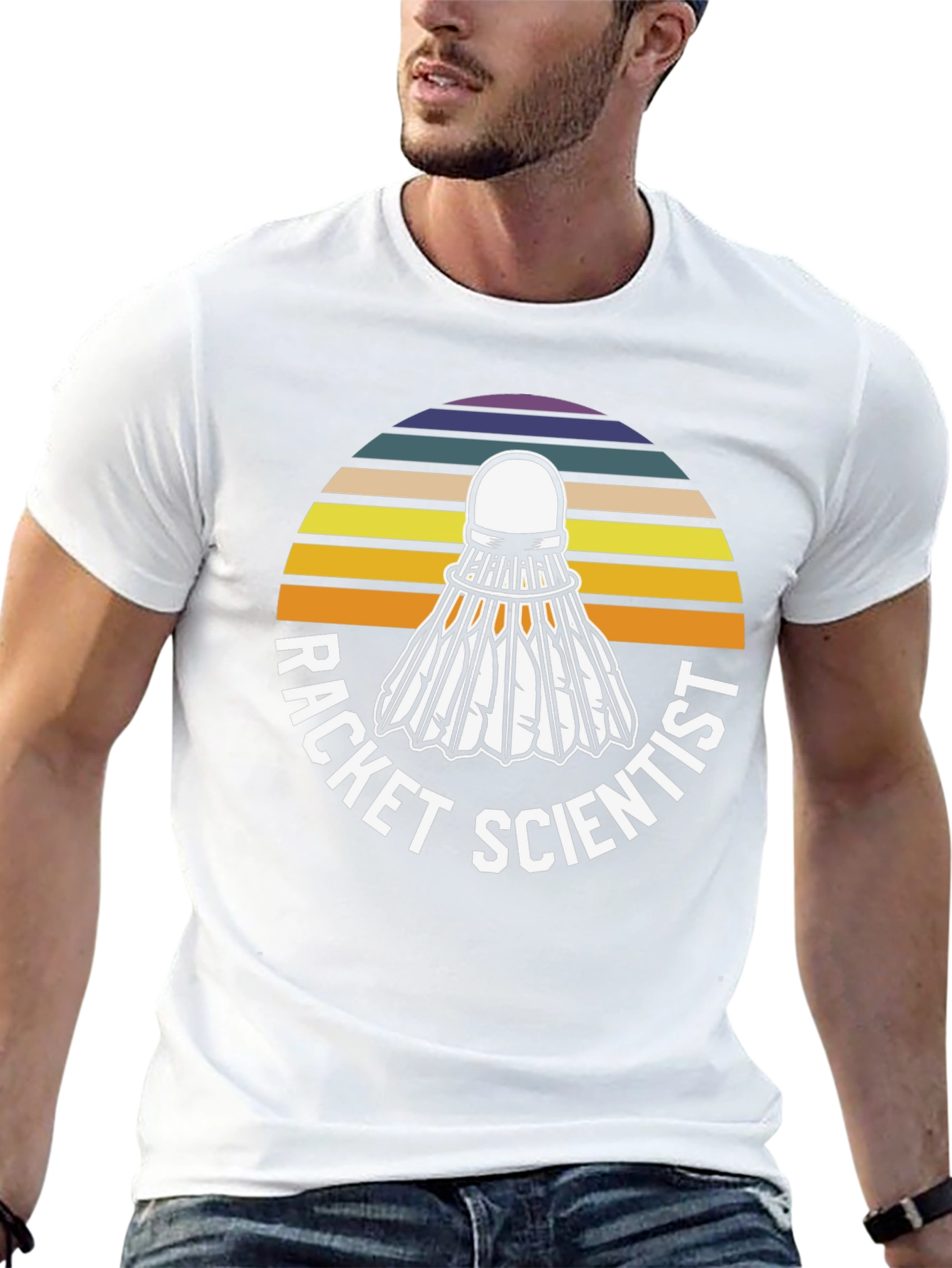 Racket Scientist Badminton T-Shirt