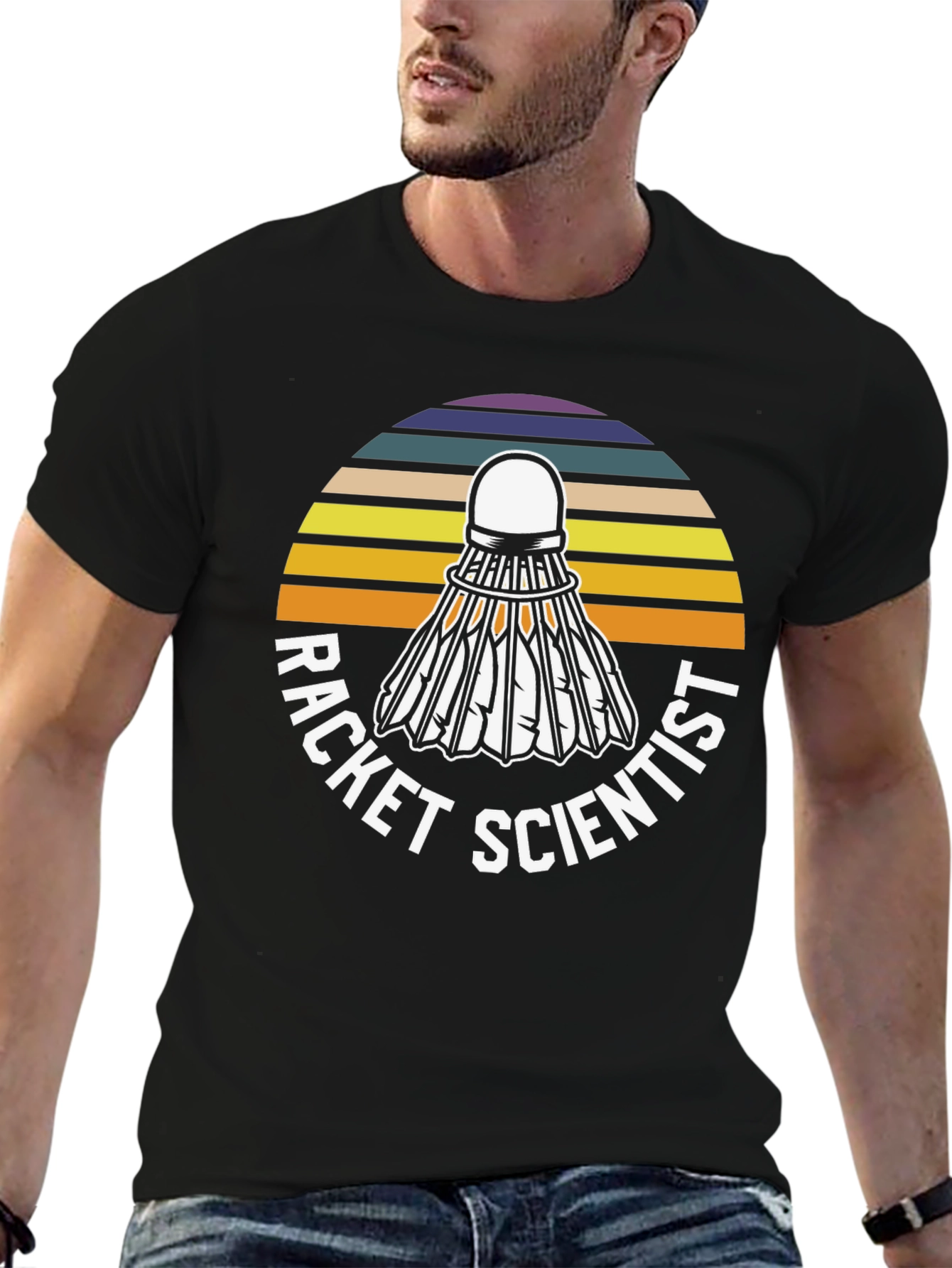 Racket Scientist Badminton T-Shirt