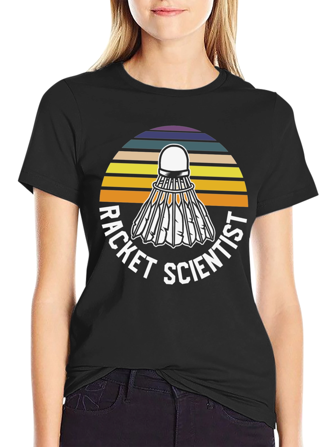 Racket Scientist Badminton T-Shirt