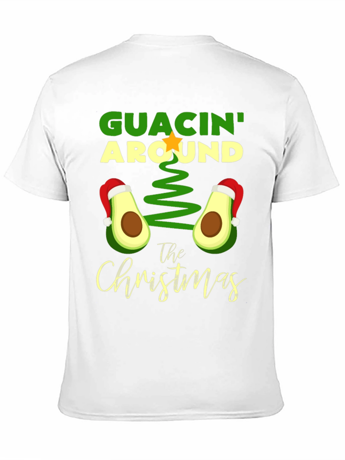 Guacin Around Christmas Graphic Tee
