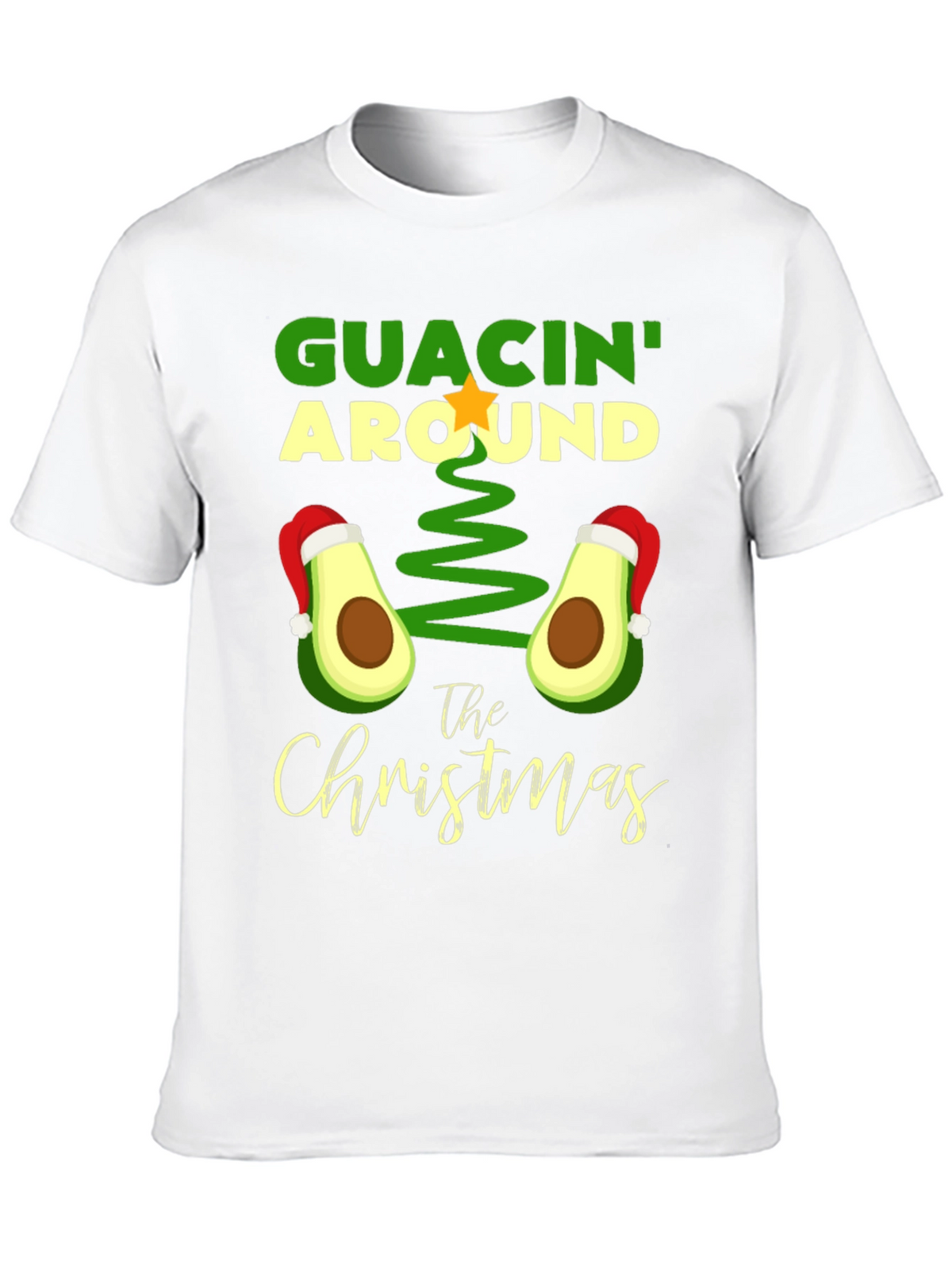 Guacin Around Christmas Graphic Tee