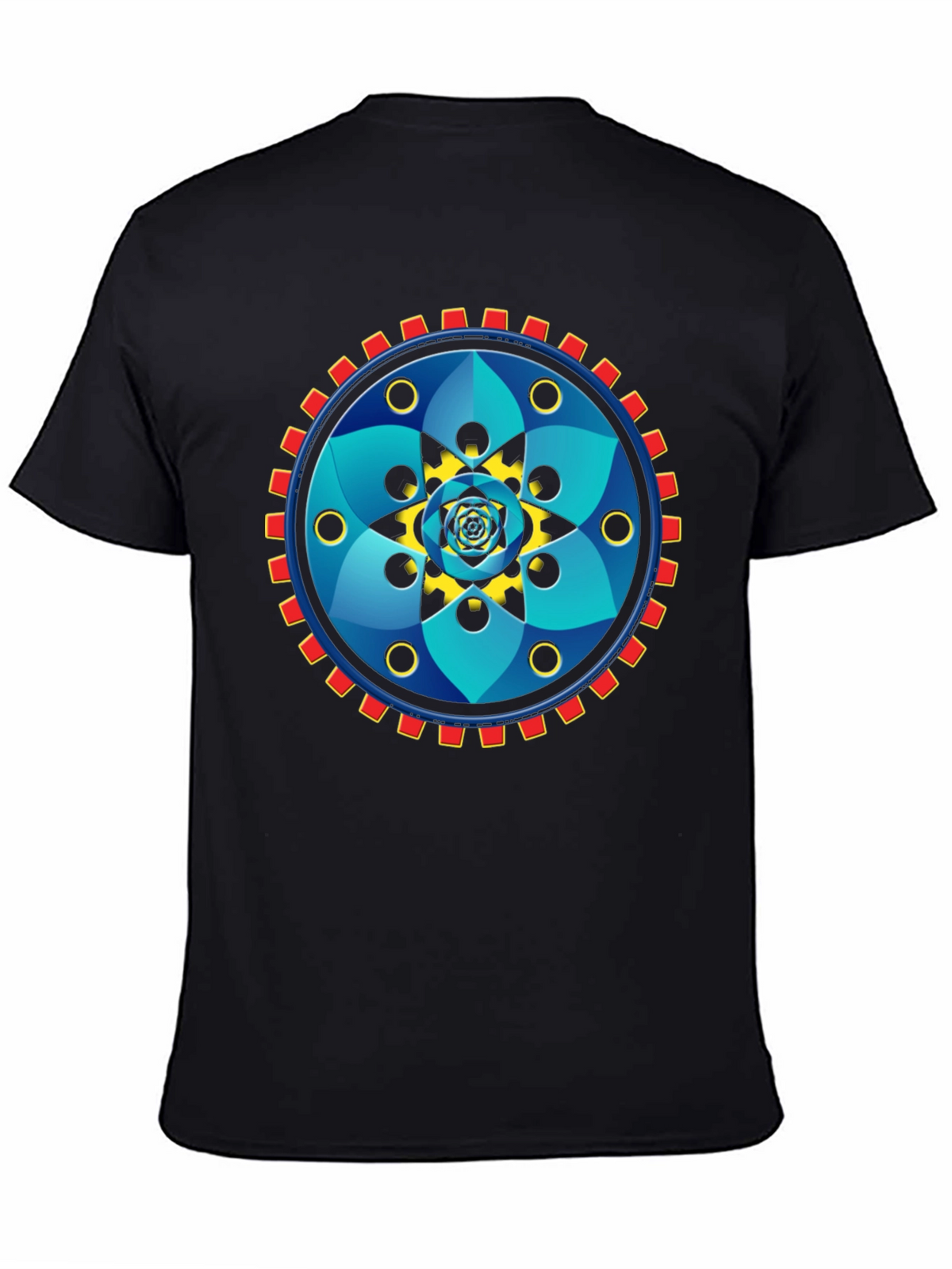 Geometric Mandala Graphic Tee