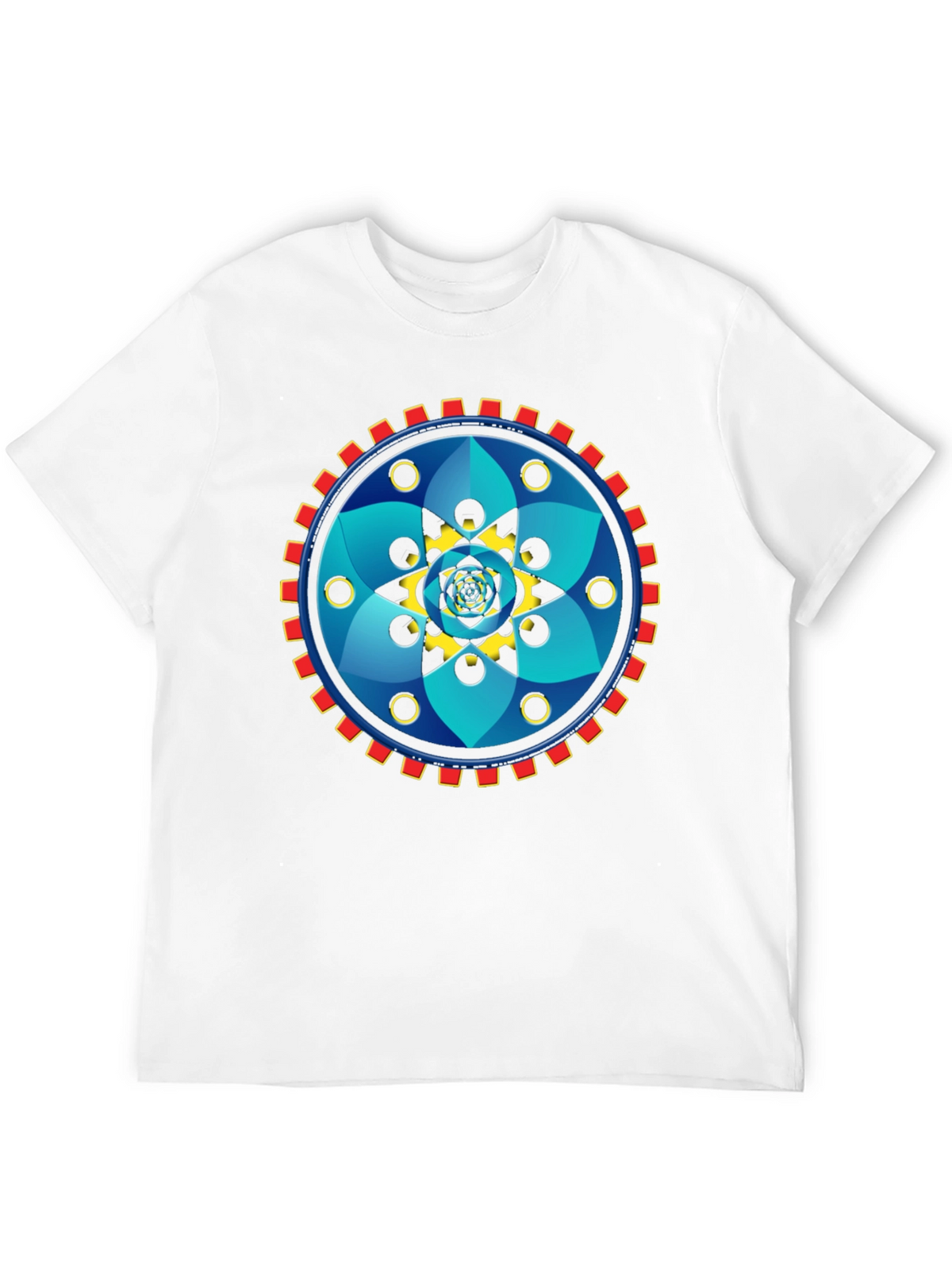 Geometric Mandala Graphic Tee