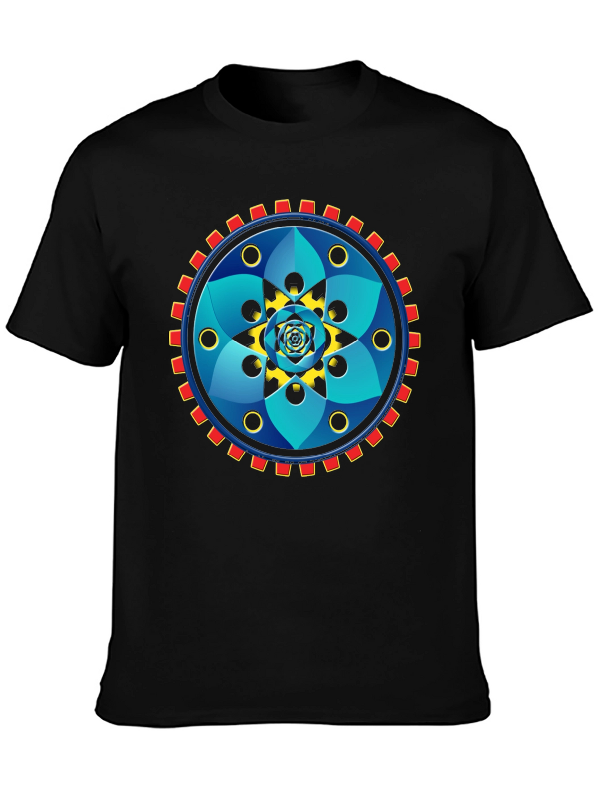 Geometric Mandala Graphic Tee