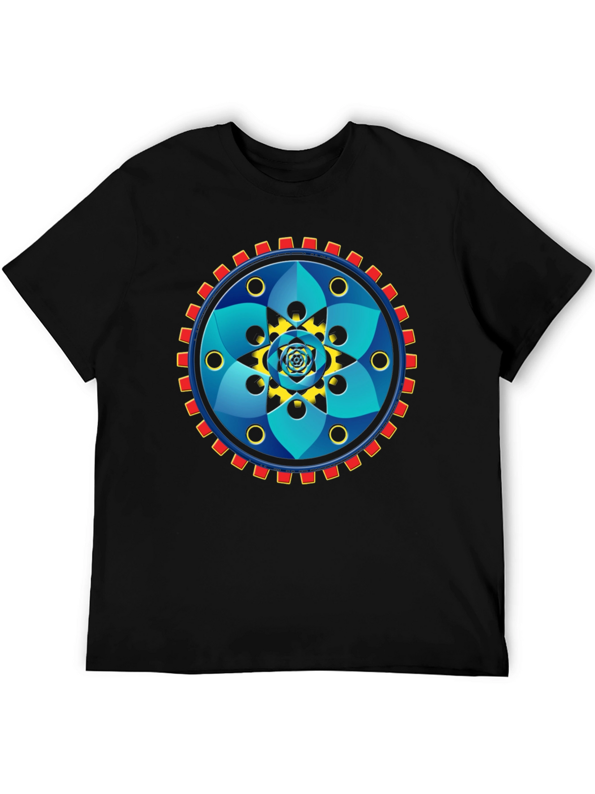Geometric Mandala Graphic Tee