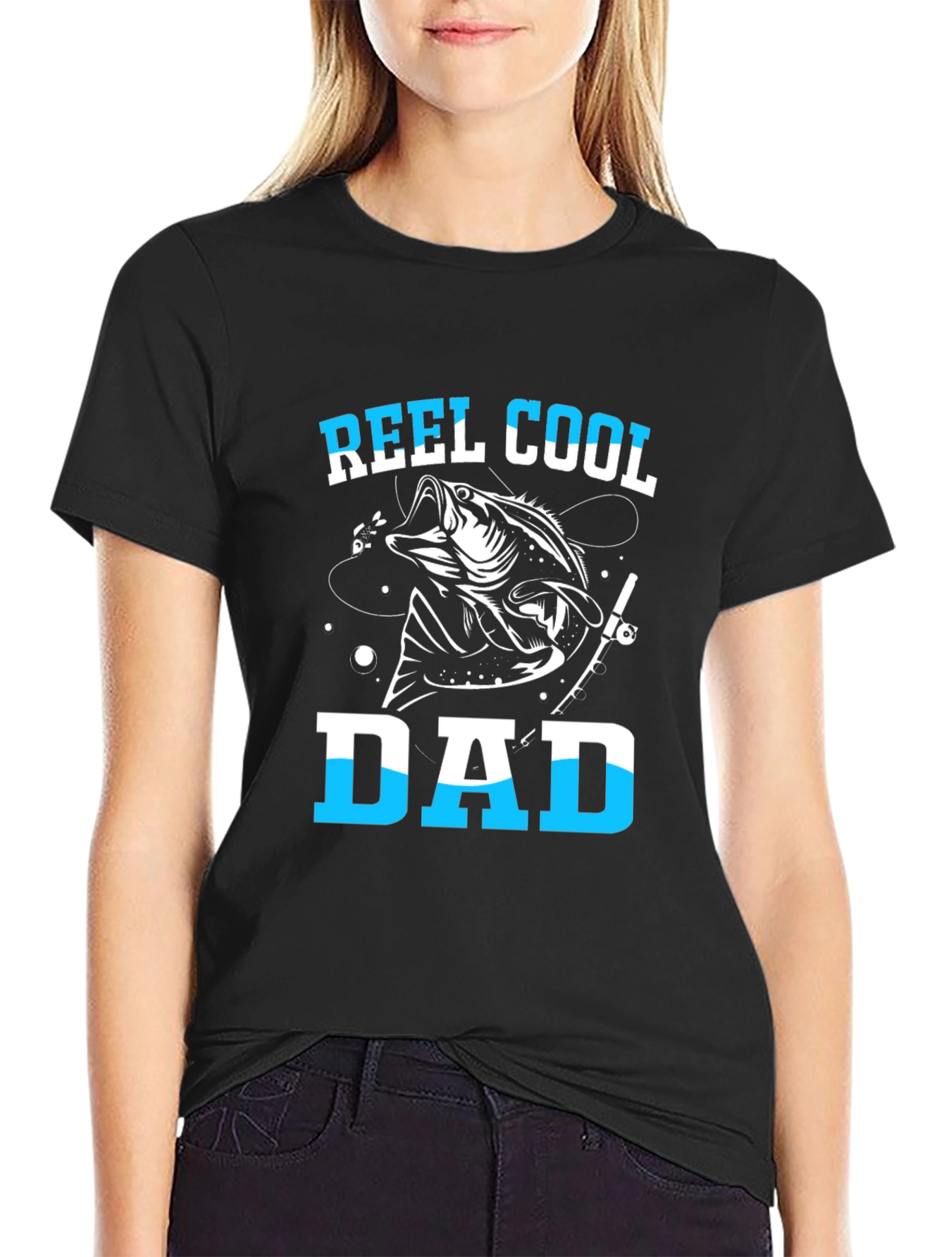 Reel Cool Dad Fishing T-Shirt