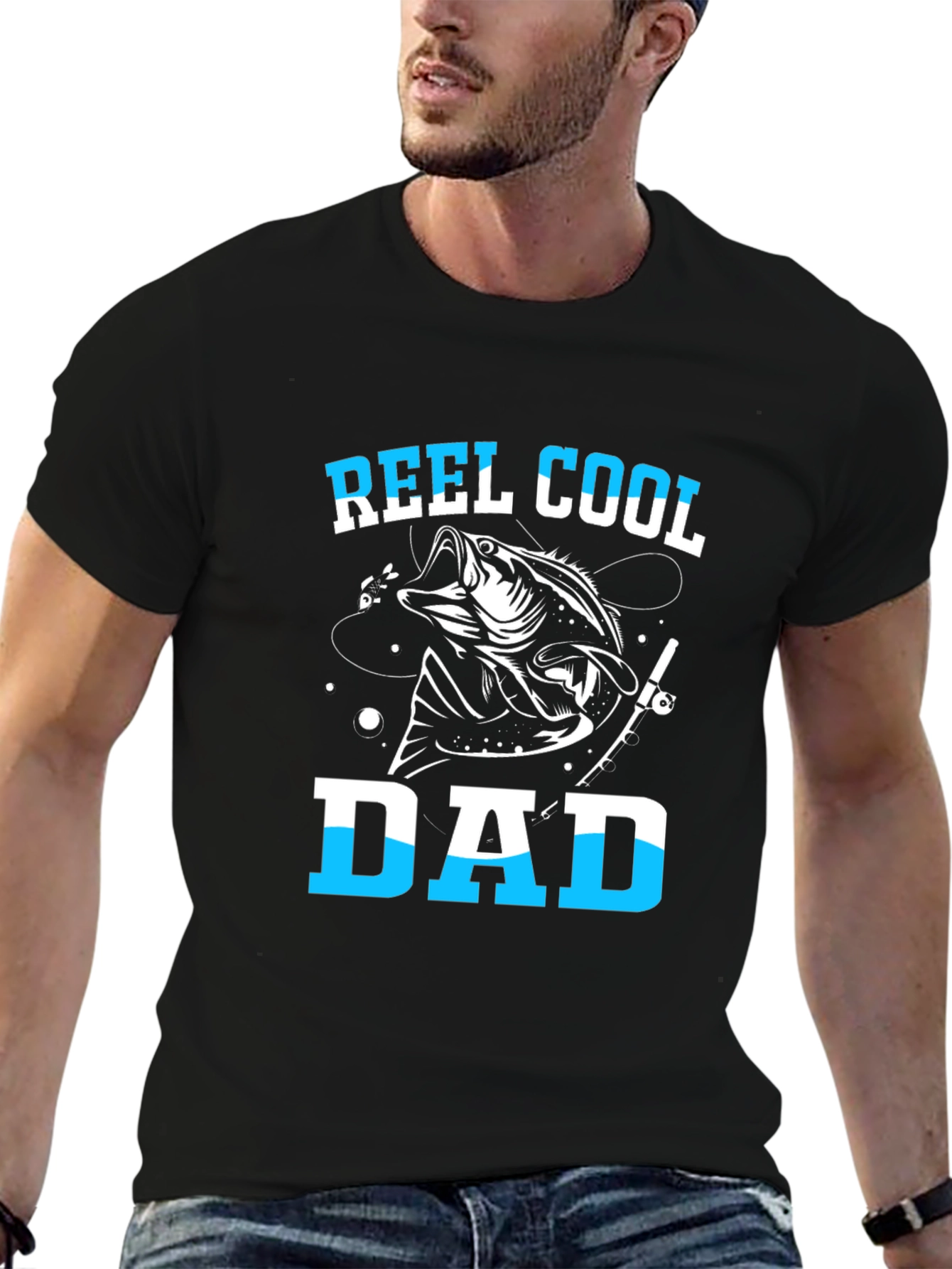 Reel Cool Dad Fishing T-Shirt