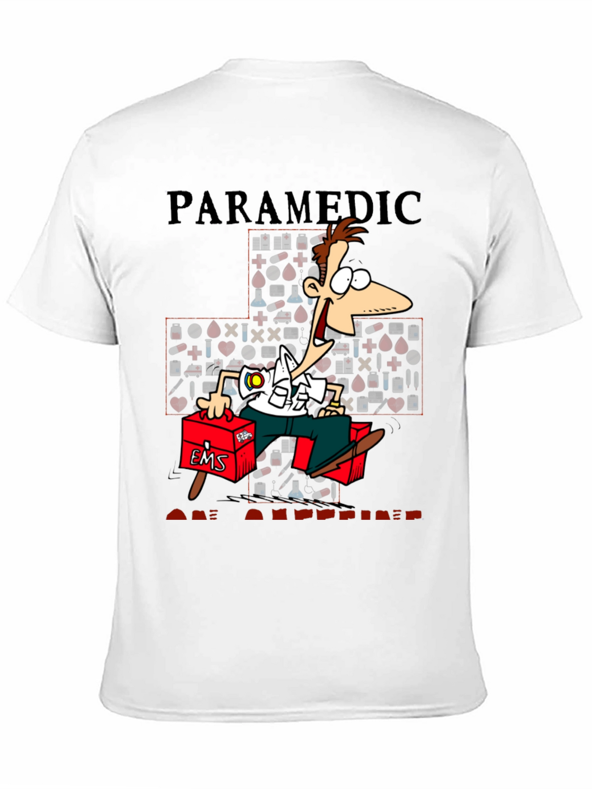 Paramedic Cartoon Graphic T-Shirt