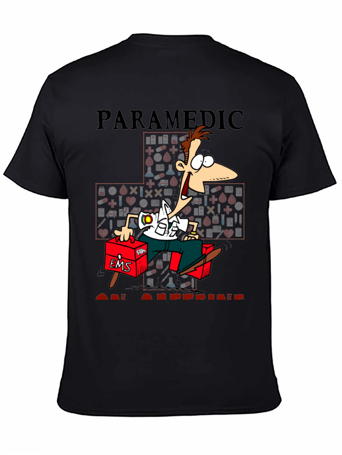 Paramedic Cartoon Graphic T-Shirt