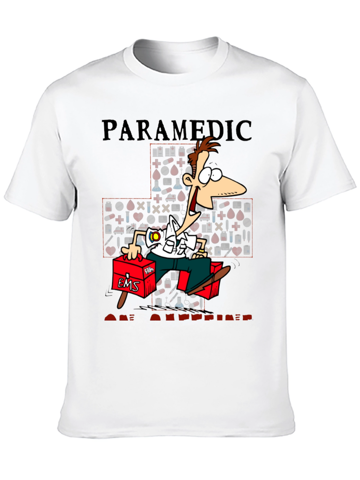 Paramedic Cartoon Graphic T-Shirt