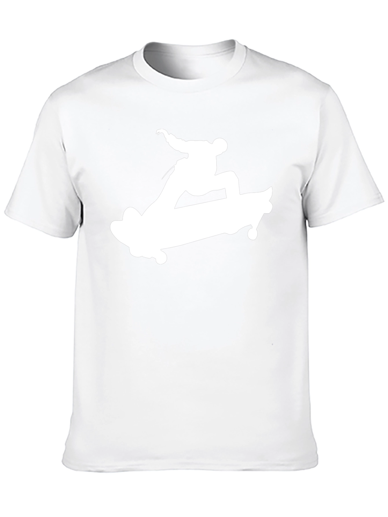 Skateboarder Graphic T-Shirt - Cool Casual Tee