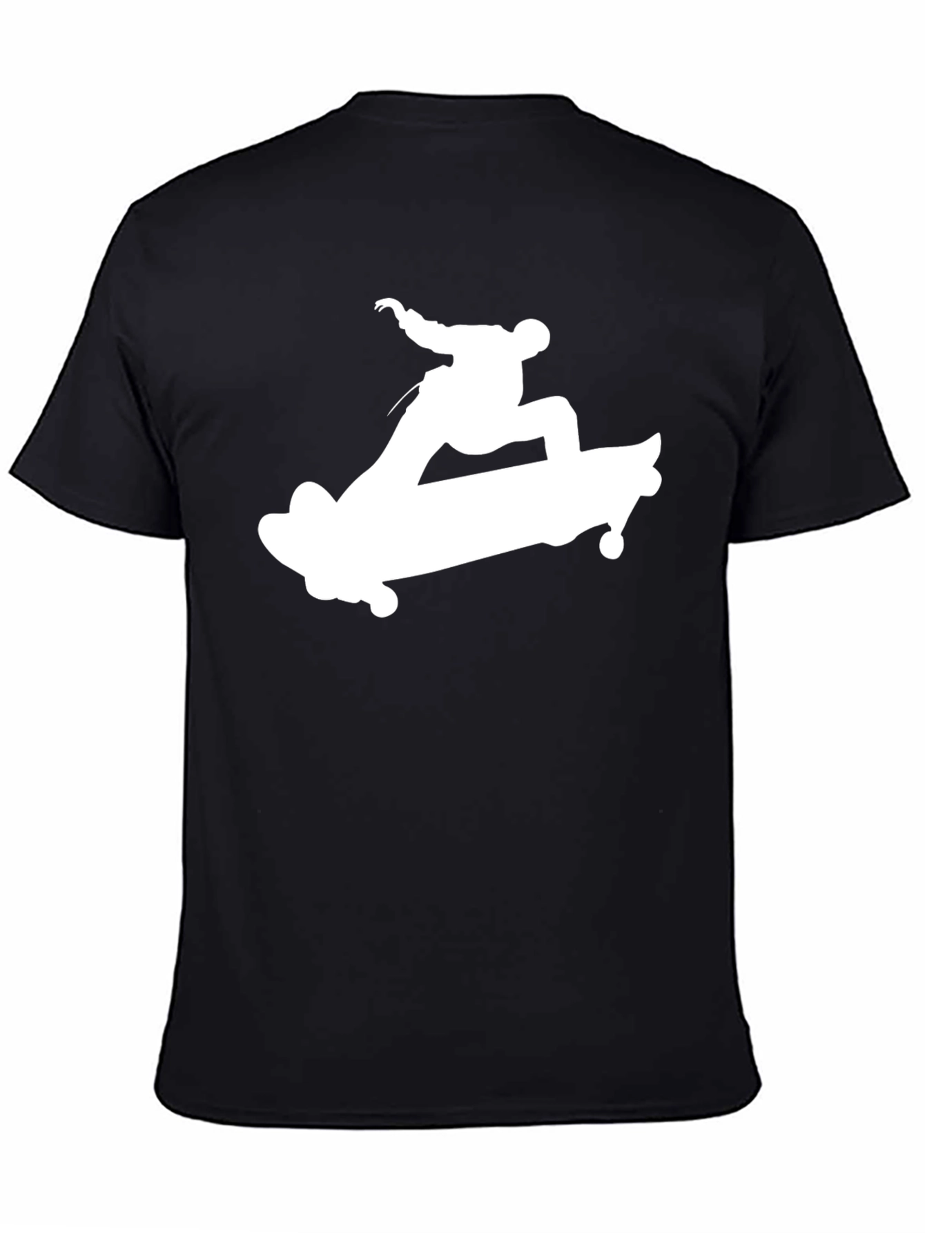 Skateboarder Graphic T-Shirt - Cool Casual Tee
