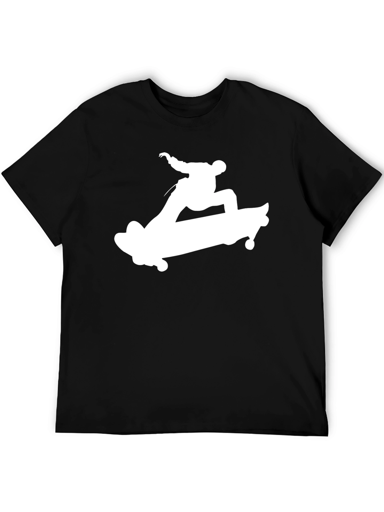 Skateboarder Graphic T-Shirt - Cool Casual Tee