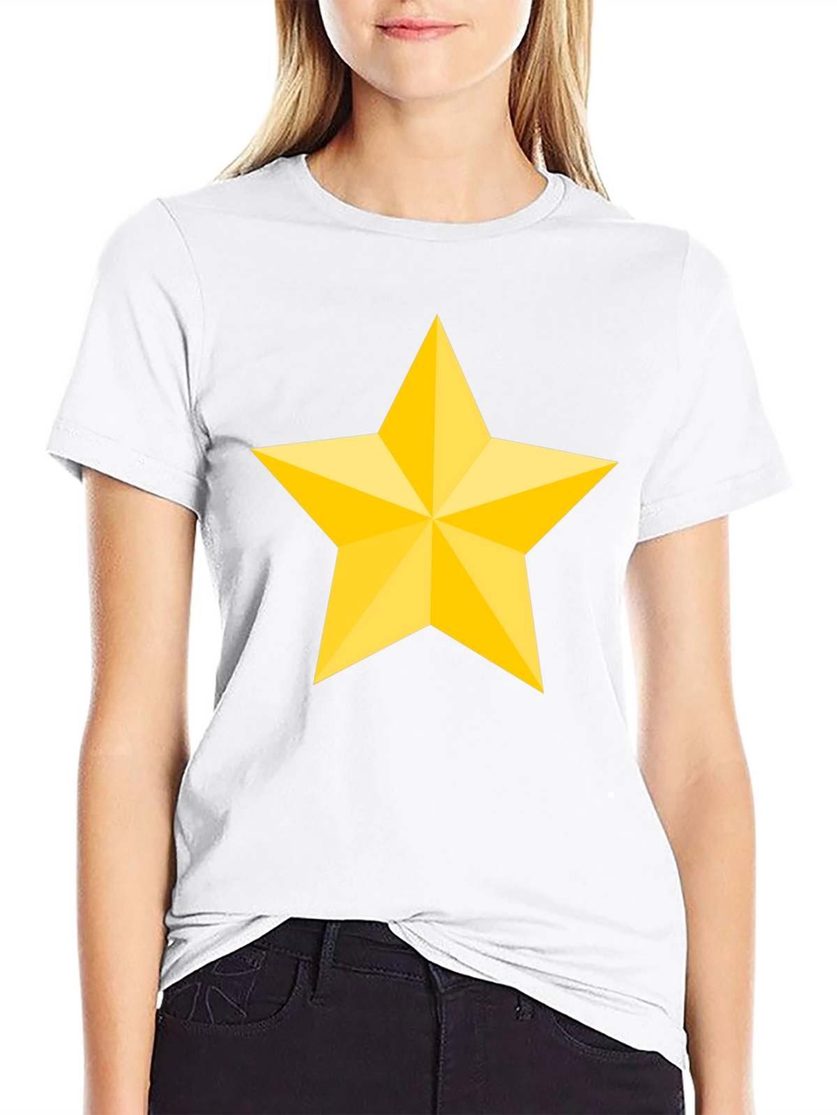 Star Graphic Tee - Mens Black T-Shirt