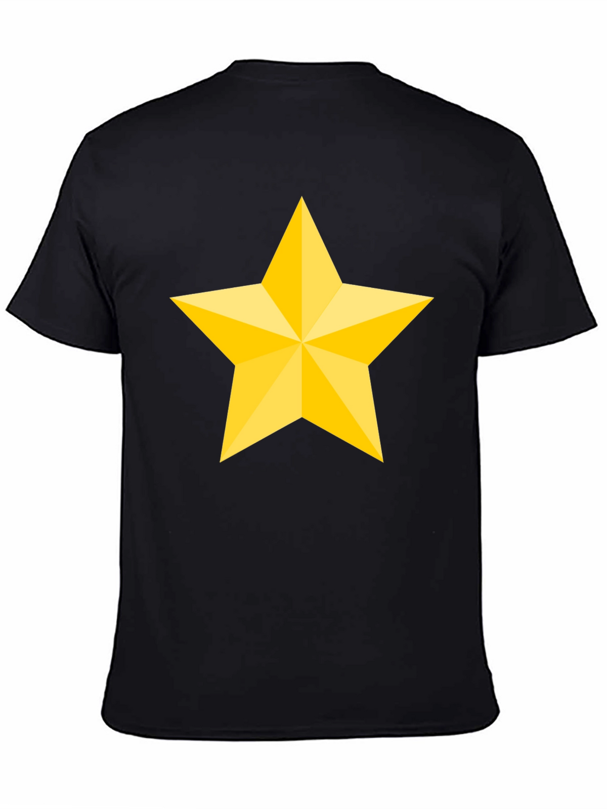 Star Graphic Tee - Mens Black T-Shirt