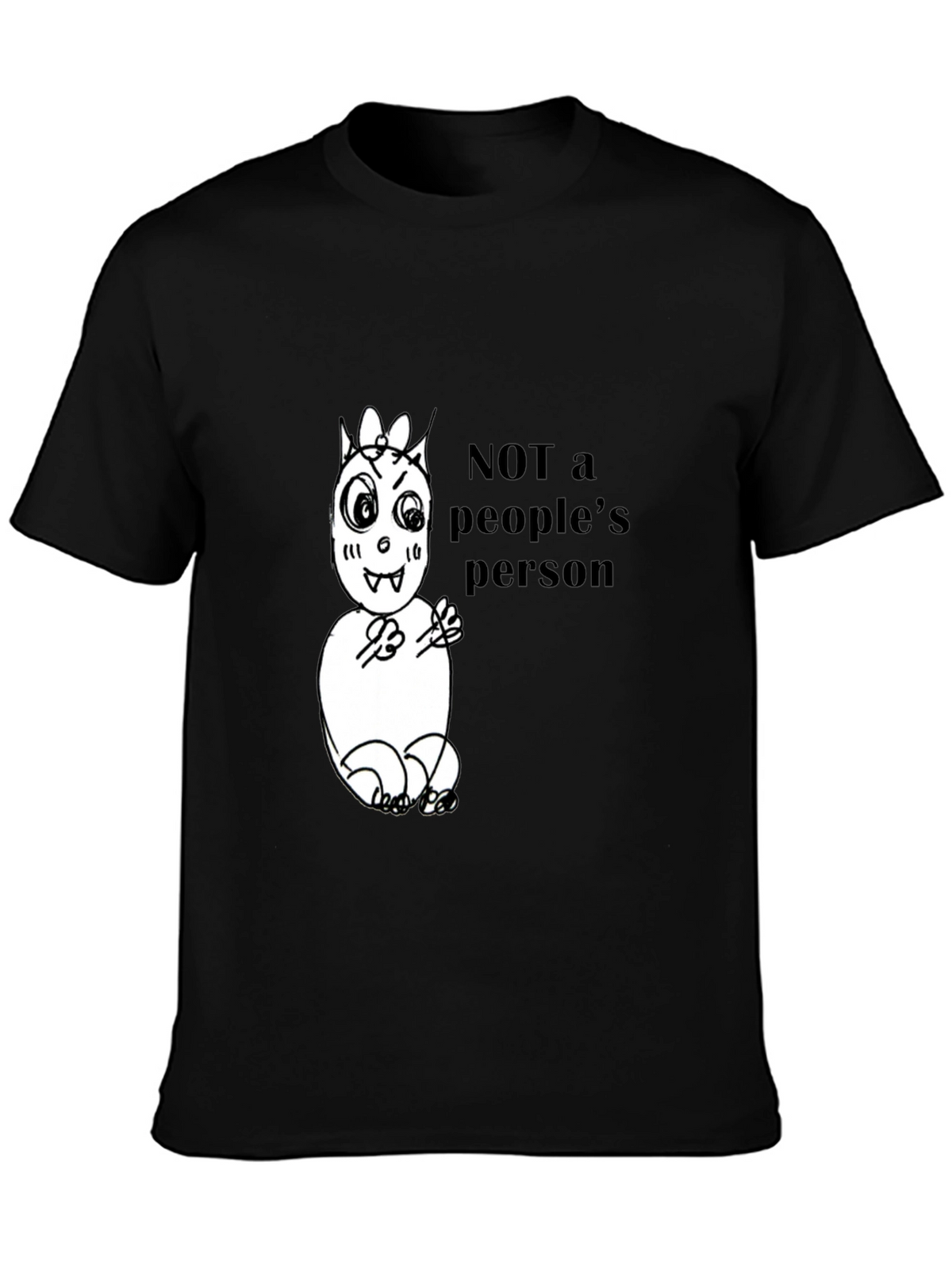 Not a Peoples Person Graphic Tee