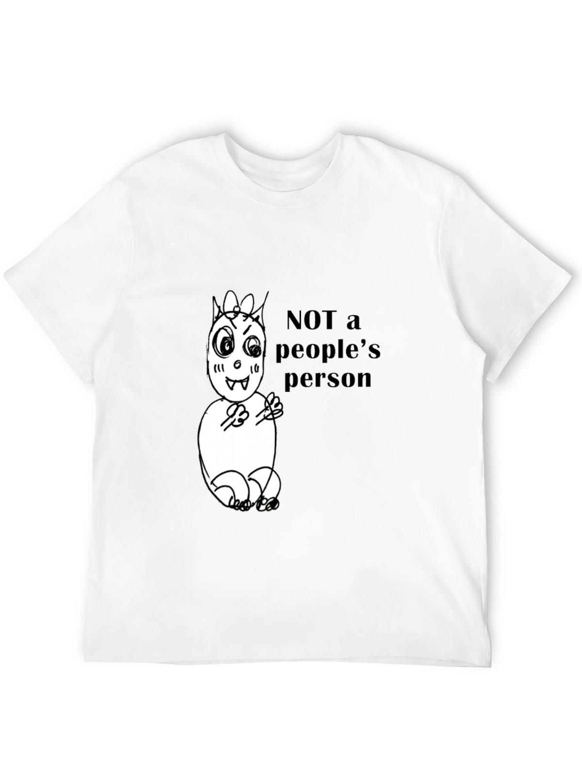 Not a Peoples Person Graphic Tee