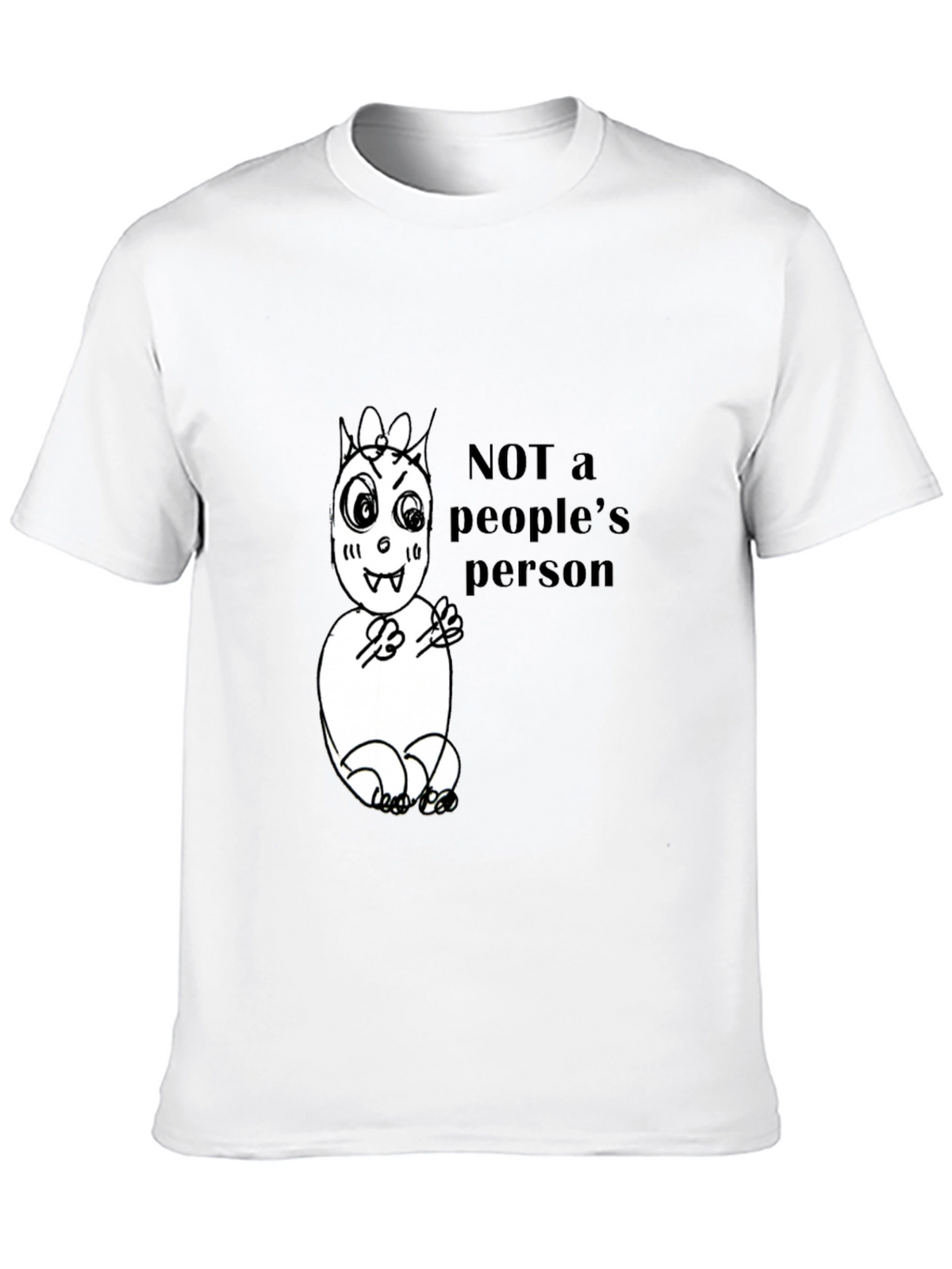 Not a Peoples Person Graphic Tee