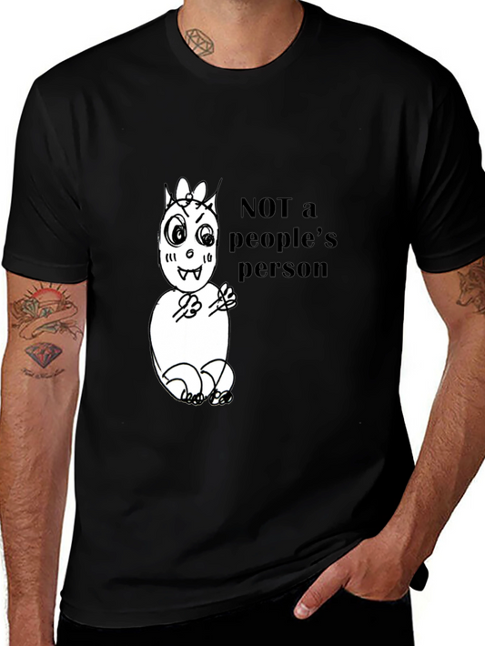Not a Peoples Person Graphic Tee