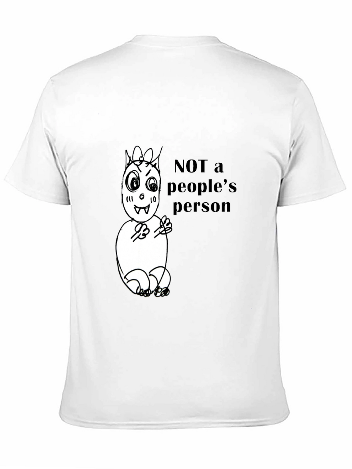 Not a Peoples Person Graphic Tee