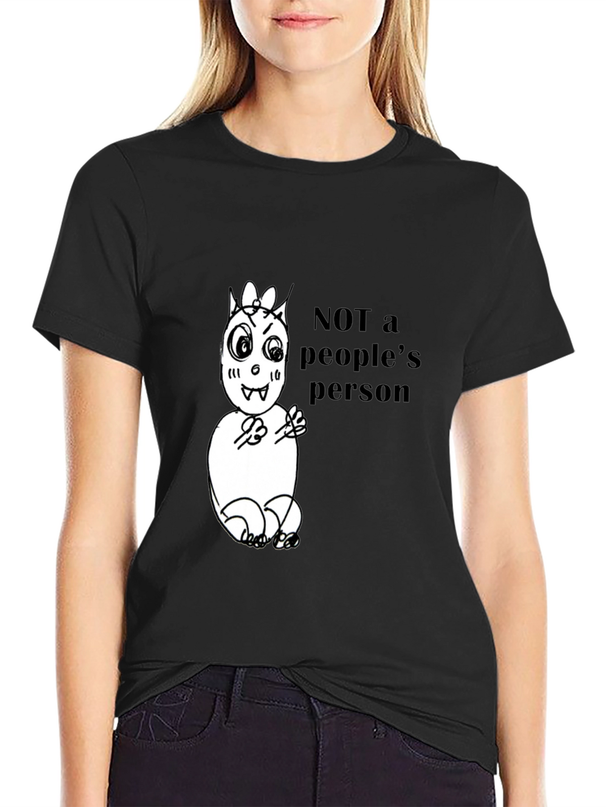 Not a Peoples Person Graphic Tee