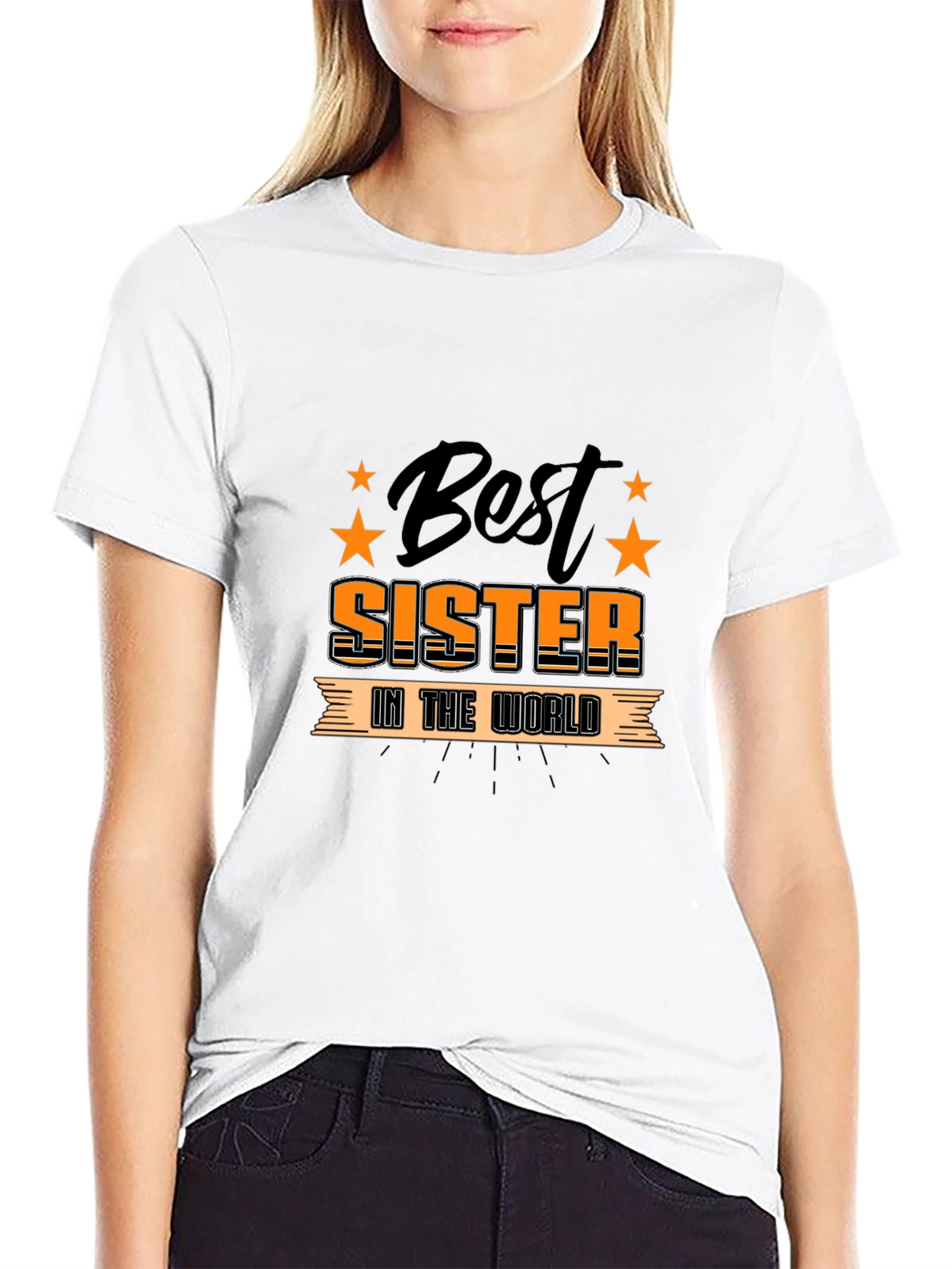 Best Sister in the World T-Shirt Gift