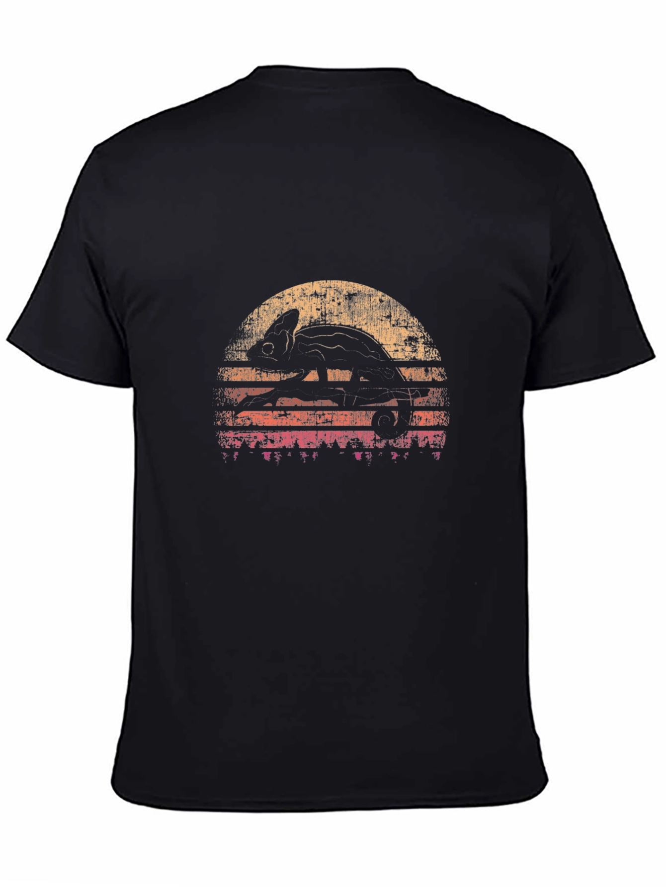 Retro Chameleon Graphic Tee