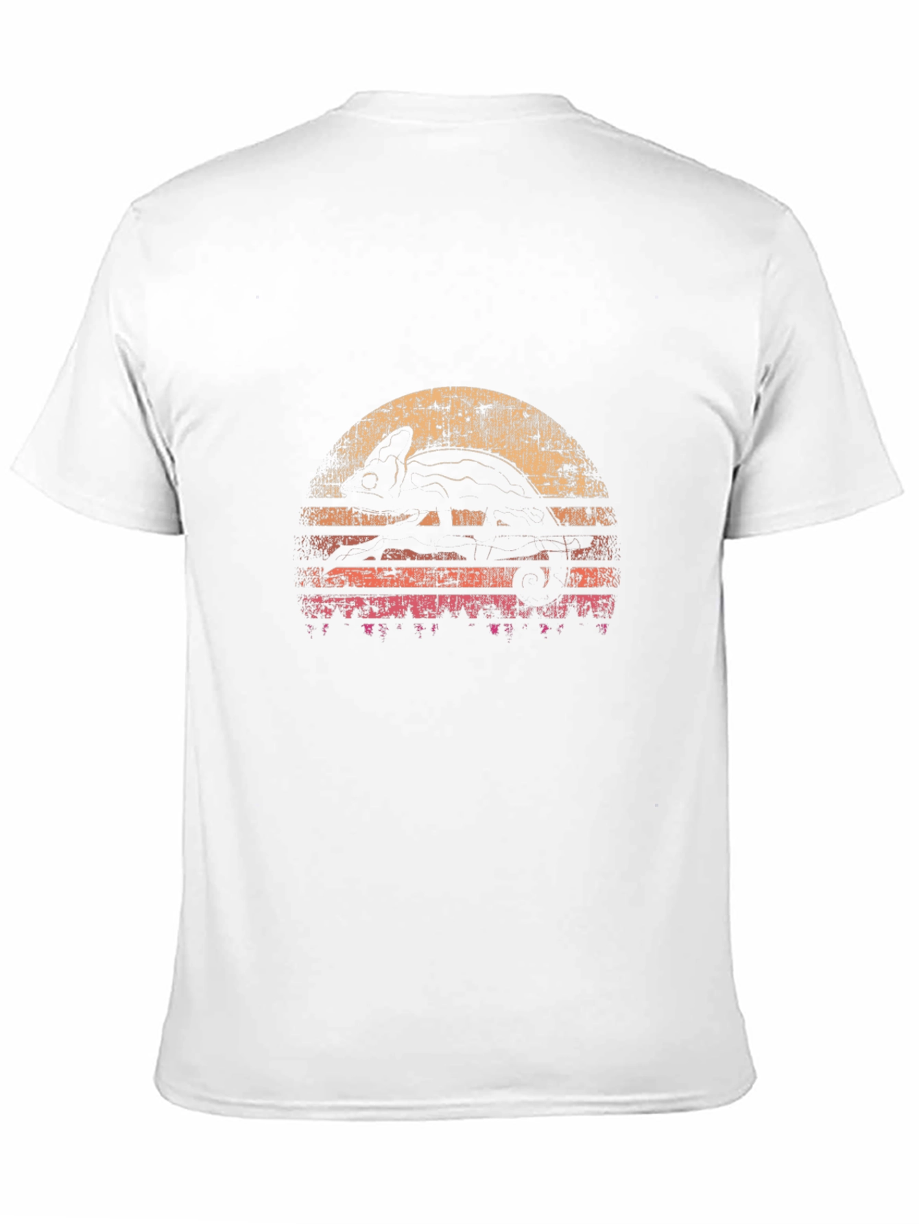 Retro Chameleon Graphic Tee