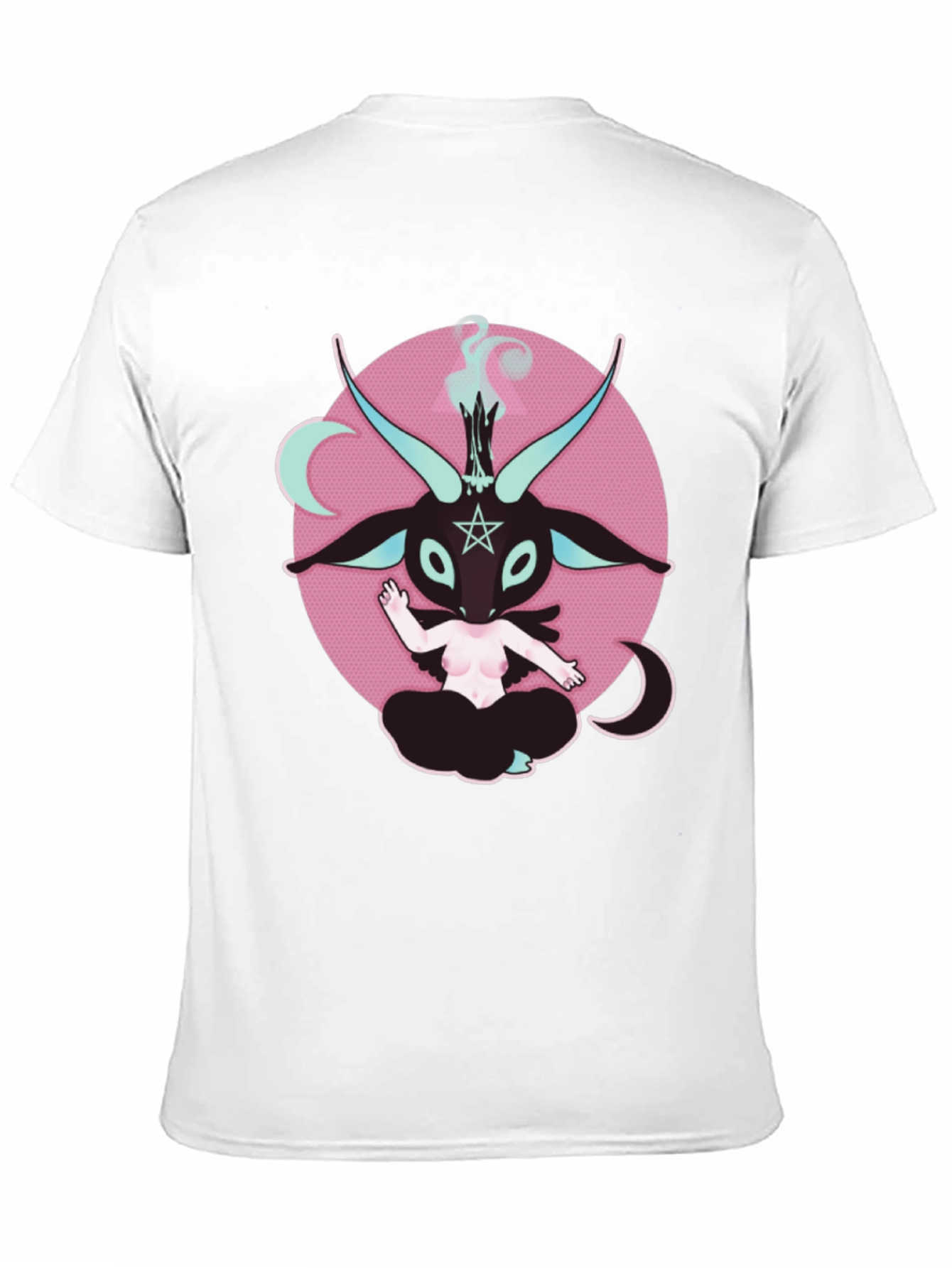 Baphomet Graphic T-Shirt - Black