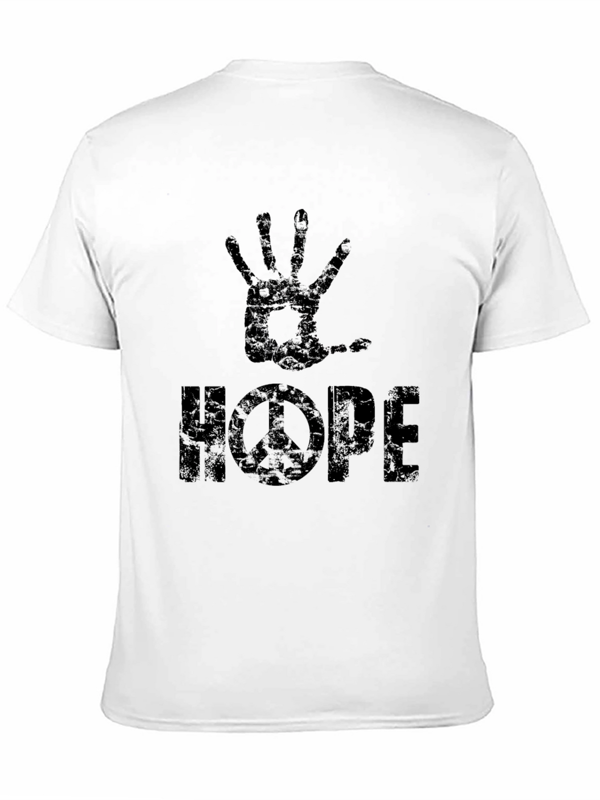 HOPE Peace Symbol Graphic T-Shirt