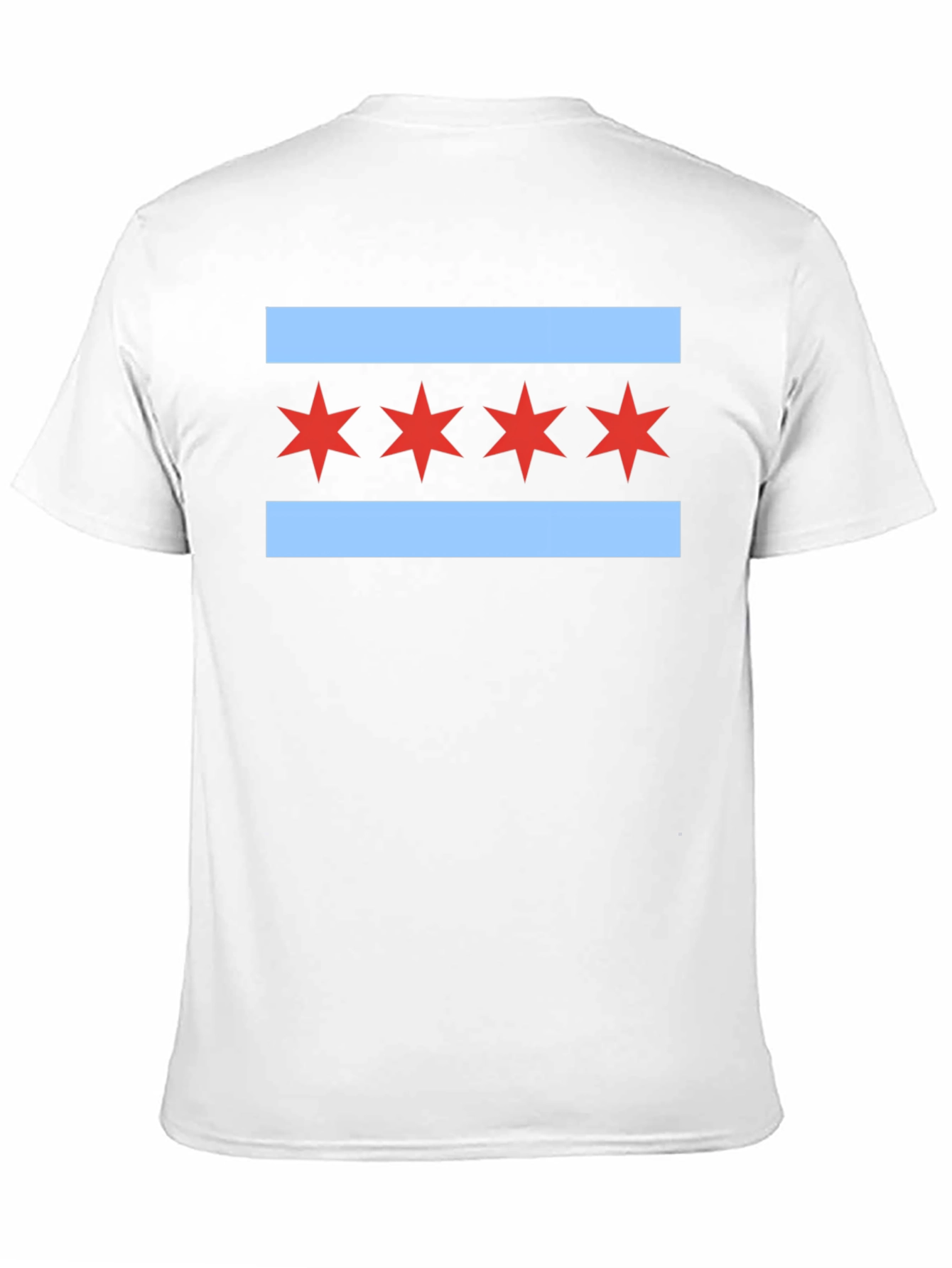 Chicago Flag Graphic Tee - City Pride T-Shirt