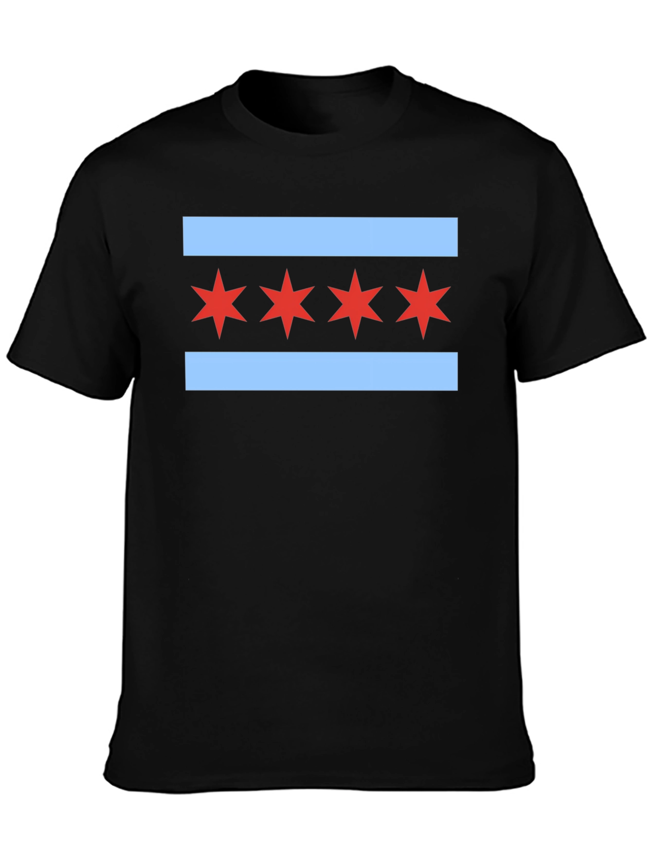 Chicago Flag Graphic Tee - City Pride T-Shirt