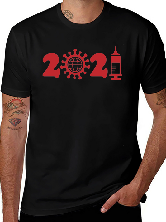 2021 Vaccine T-Shirt - Black
