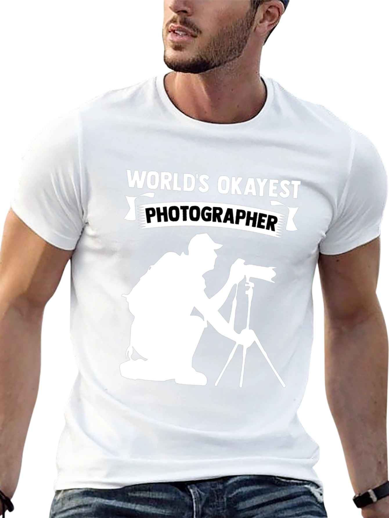Worlds Okayest Photographer Graphic Tee