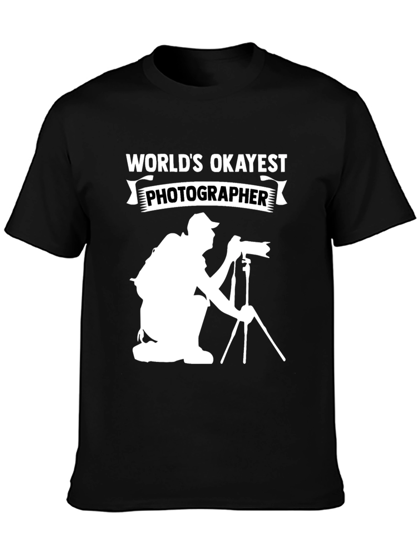 Worlds Okayest Photographer Graphic Tee