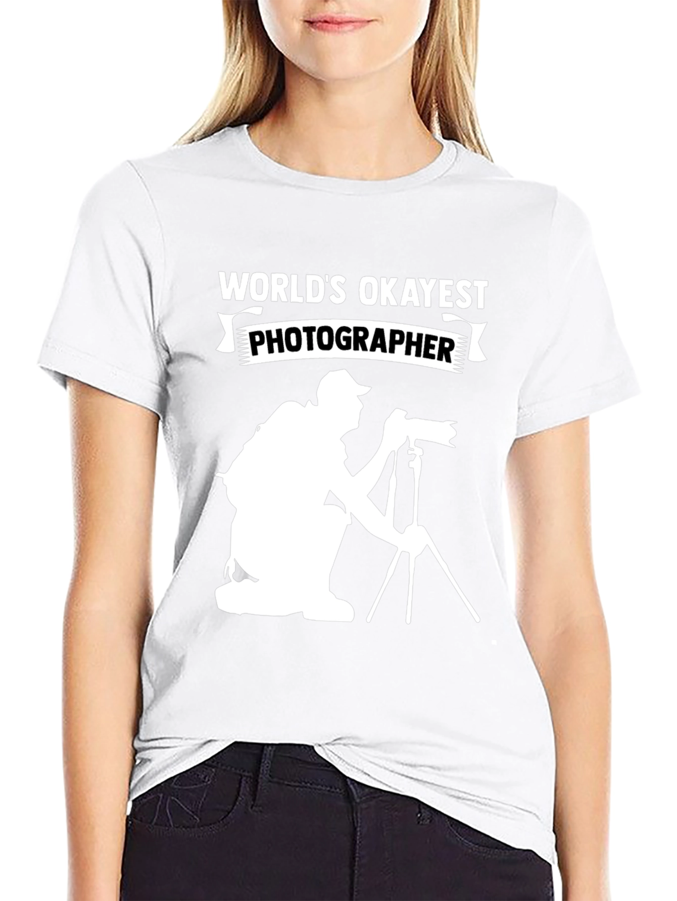 Worlds Okayest Photographer Graphic Tee