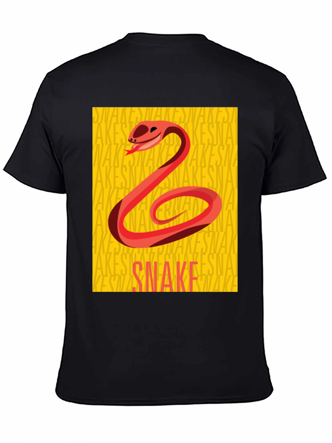 Snake Graphic Tee - Stylish Cotton Comfort