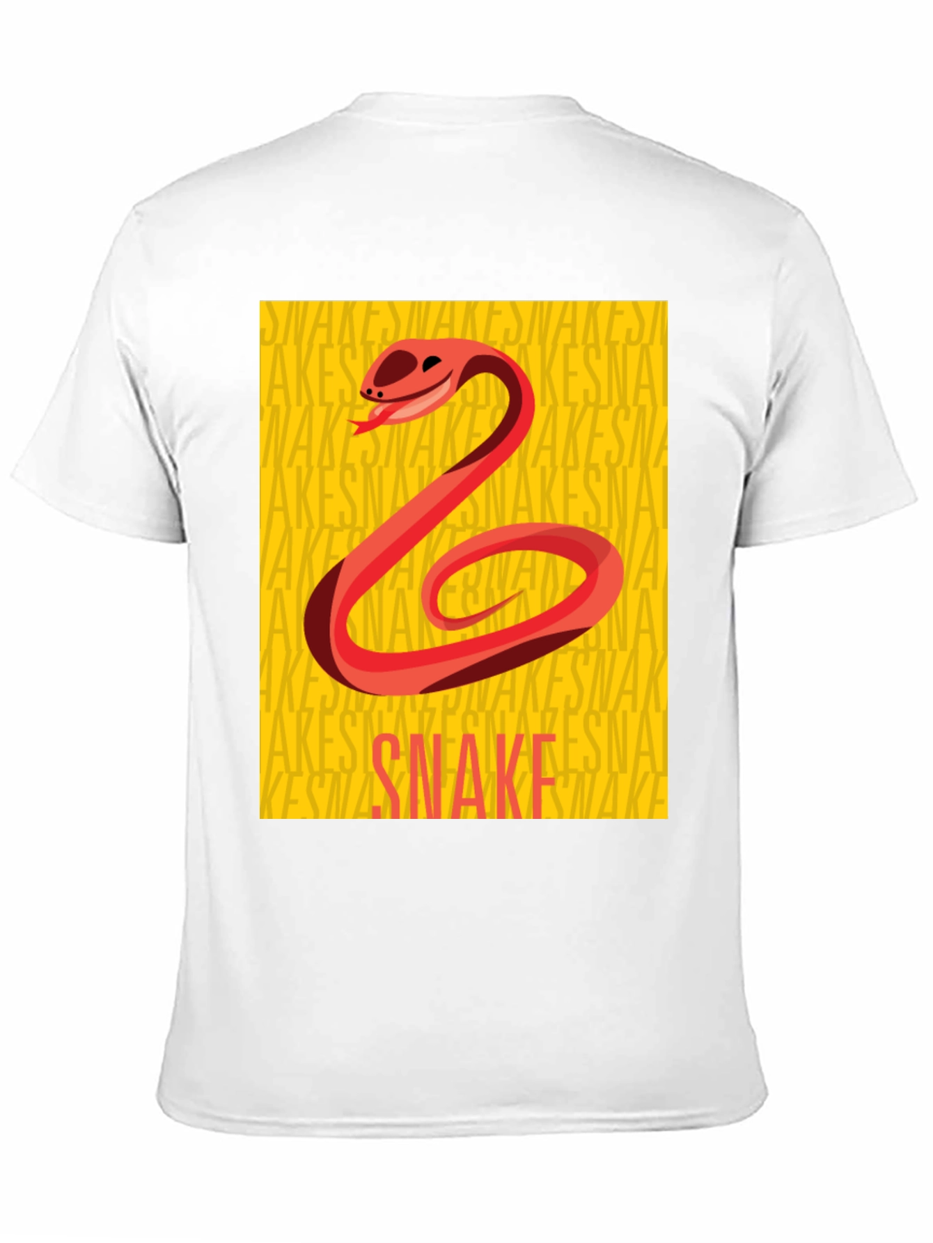 Snake Graphic Tee - Stylish Cotton Comfort