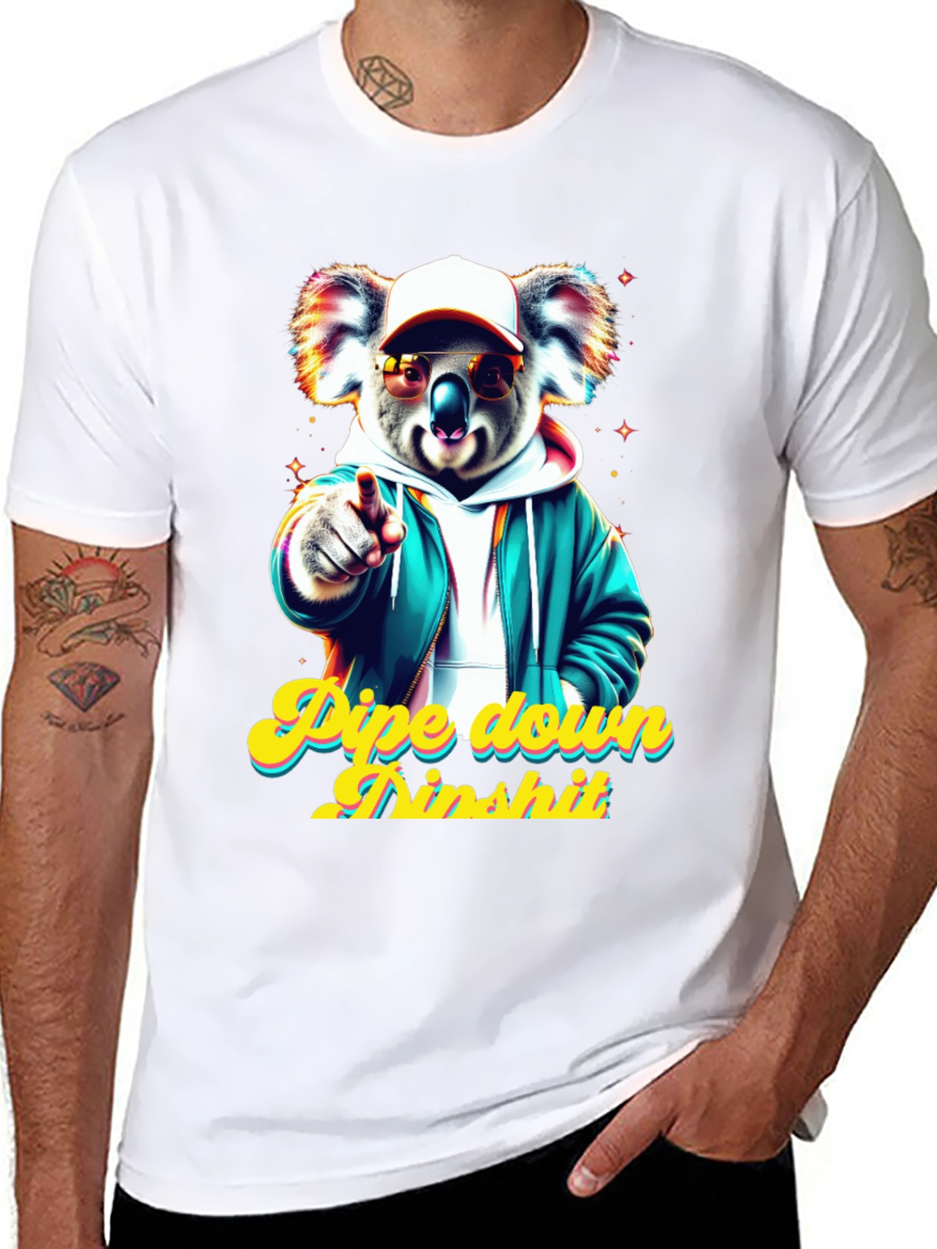 Cool Koala Tee - Pipe Down