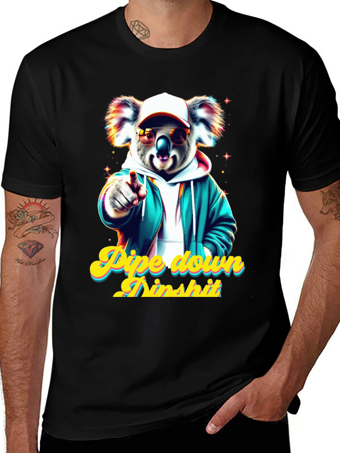 Cool Koala Tee - Pipe Down
