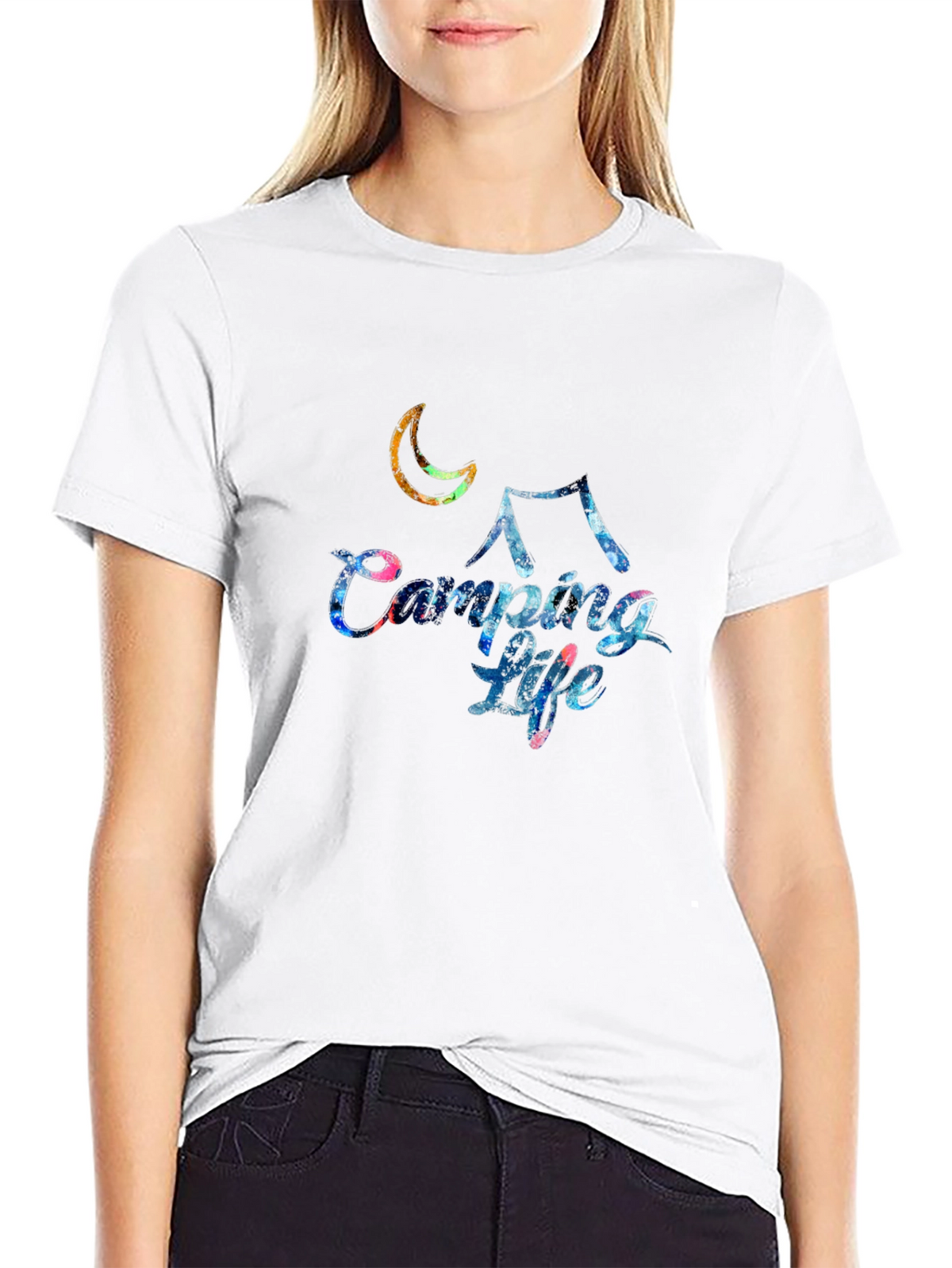 Camping Life Graphic T-Shirt - Adventure Ready!