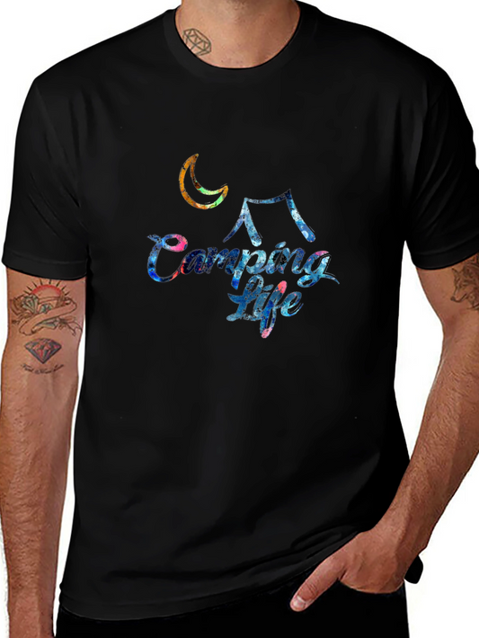 Camping Life Graphic T-Shirt - Adventure Ready!