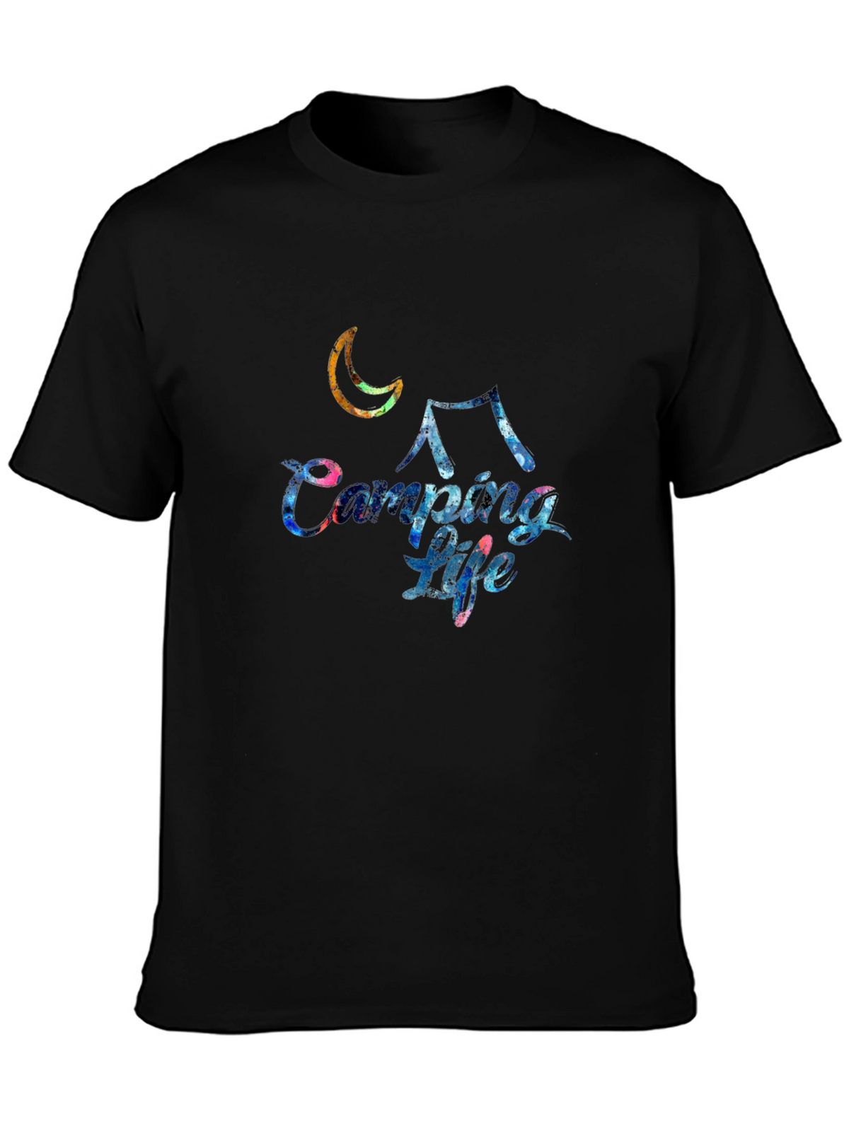 Camping Life Graphic T-Shirt - Adventure Ready!