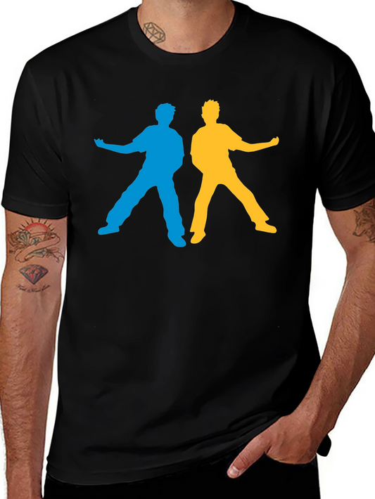 Retro 80s Silhouette Graphic T-Shirt