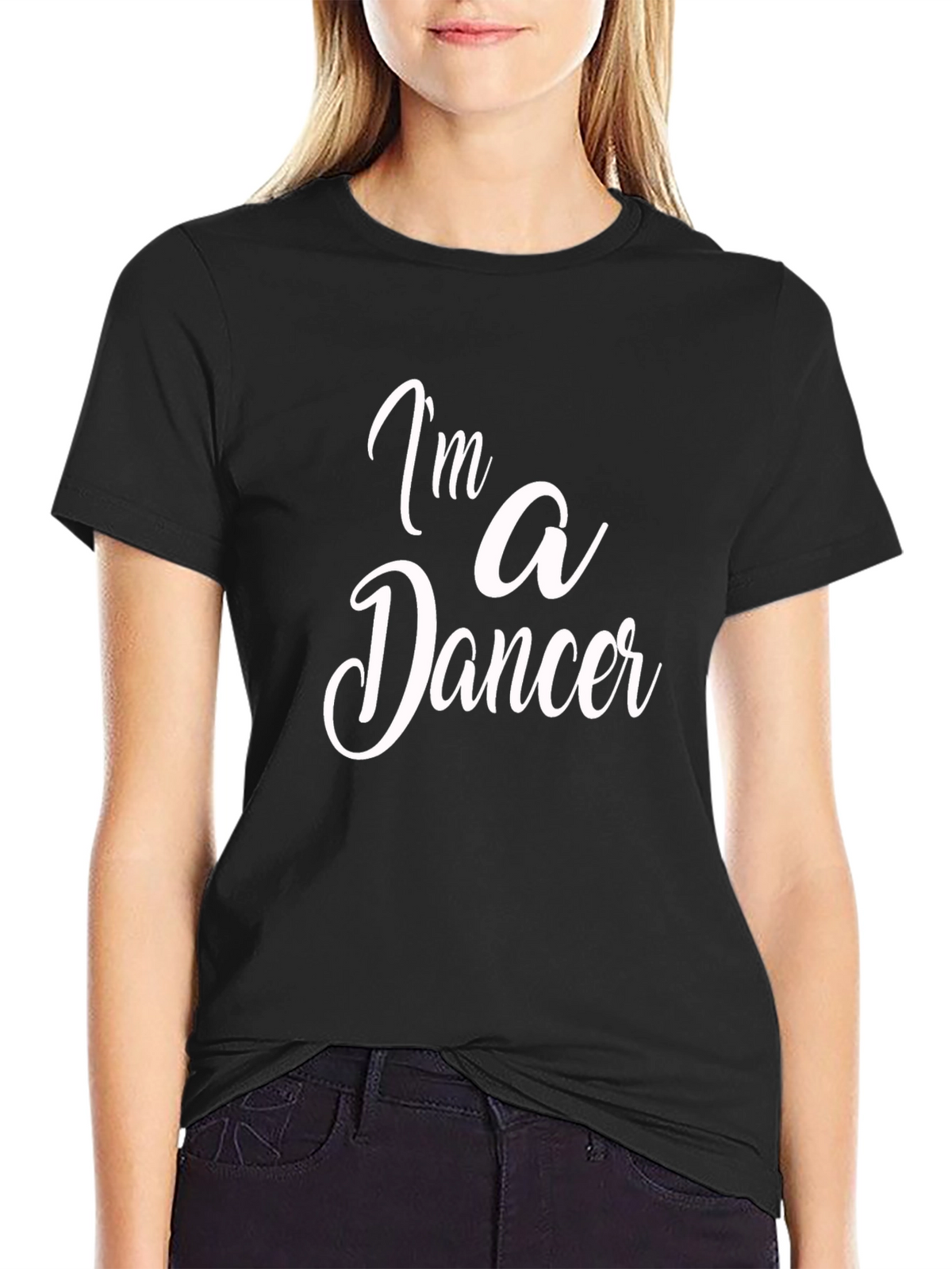 Im A Dancer Black Graphic Tee