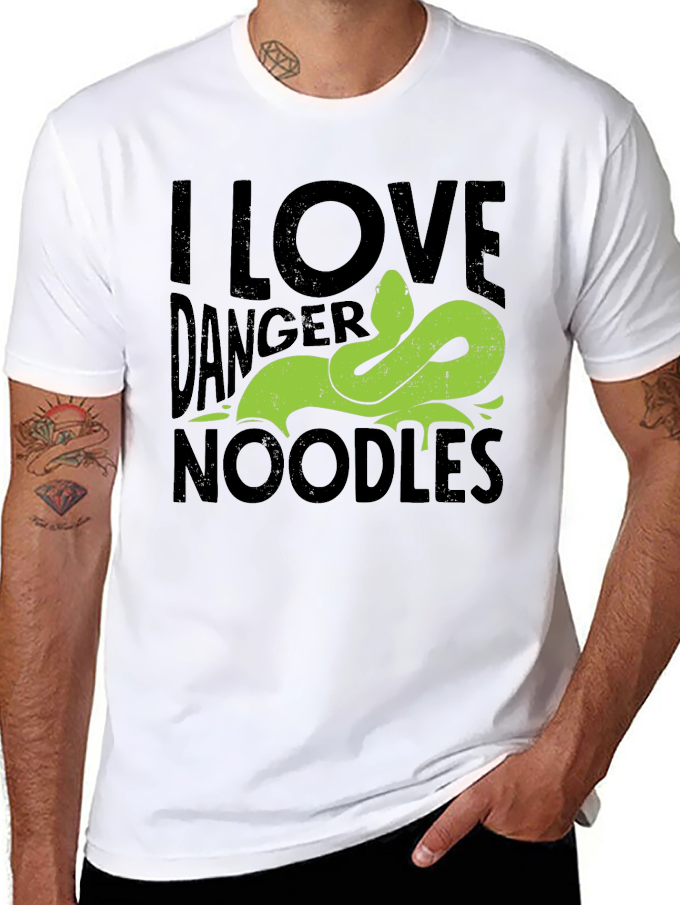 Danger Noodles T-Shirt - Snake Lover Tee