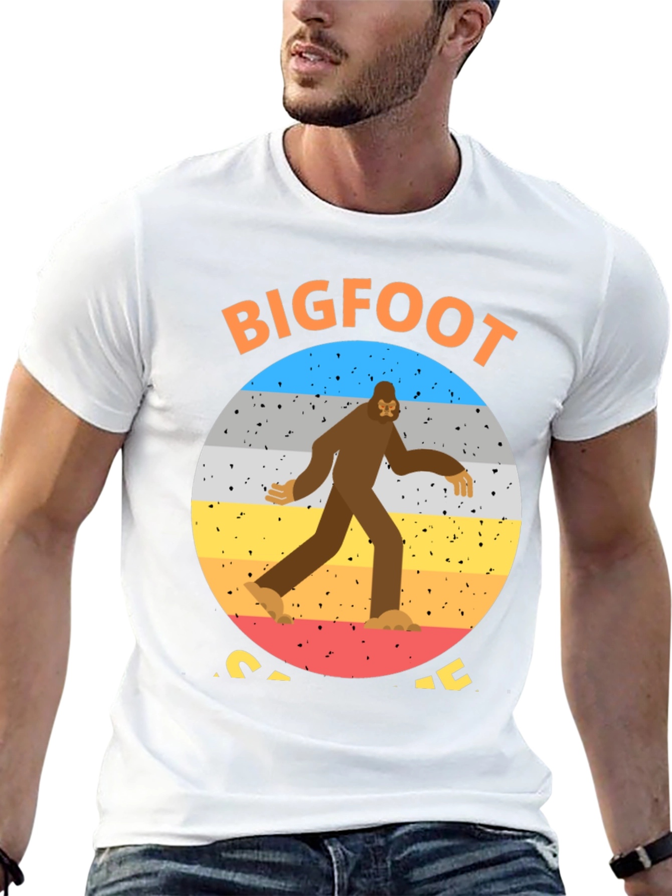 Bigfoot Sunset Graphic Tee