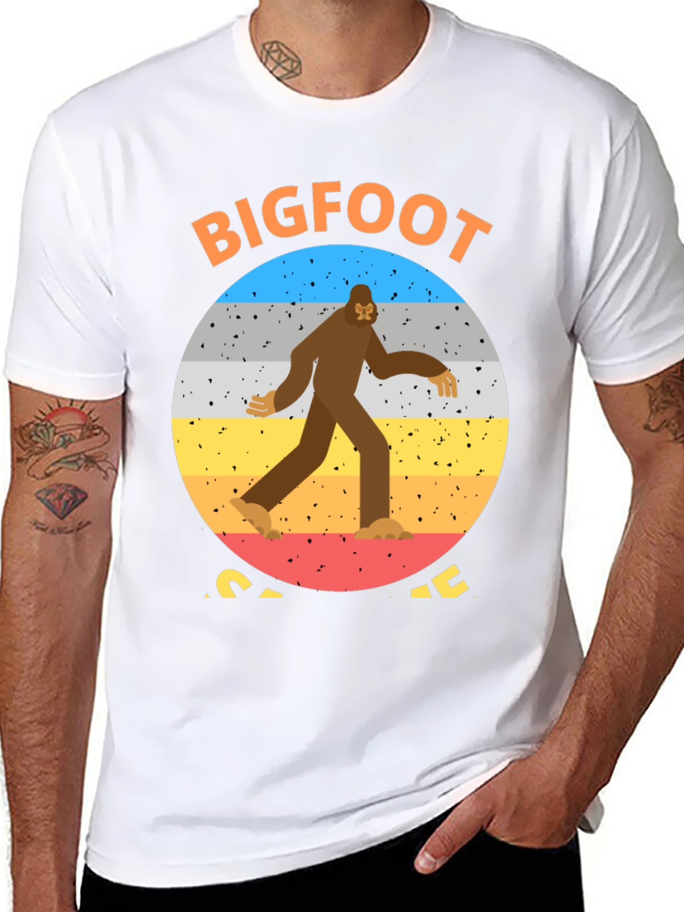 Bigfoot Sunset Graphic Tee